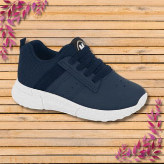 Tênis Infantil Menino Molekinho Calce Fácil Antiderrapante Masculino Fresh Tech Esporte Elástico Slip On Confortável