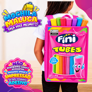 IMPRESSÃO Para Kit Mochila Maluca - Papel Fotográfico ADESIVO  - Dia das Crianças - Seman…