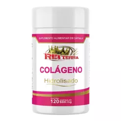 Colágeno Hidrolisado 500mg 120 Cápsulas - Rei Terra