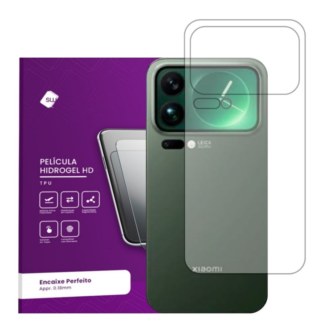 Película Hydrogel Hidrogel Hd Traseira Para Xiaomi Mi 18 Pro / Mi 18 Pro Max