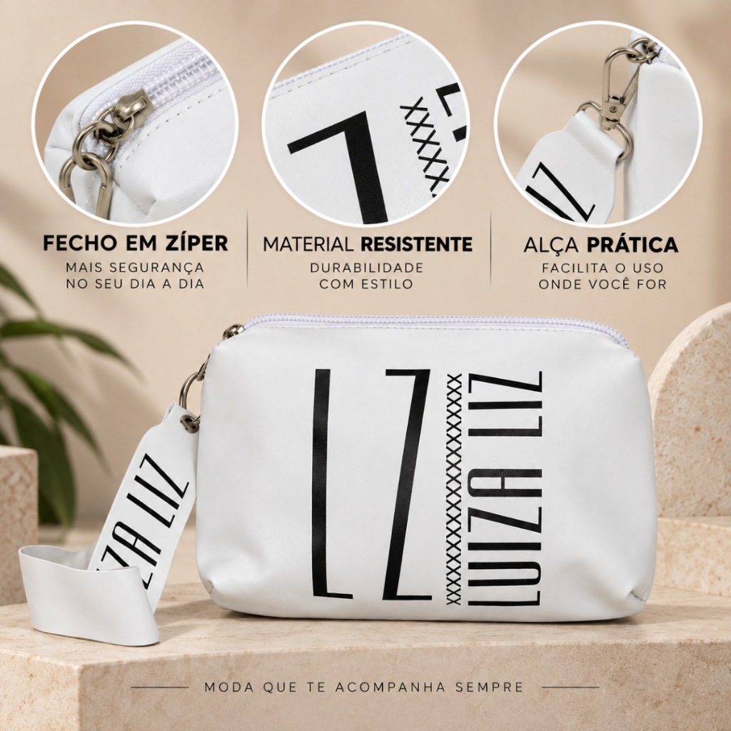 KIT 3 PARES DE CHINELO LUIZA LIZ COM NECESSAIRE — imagem 2 de 2