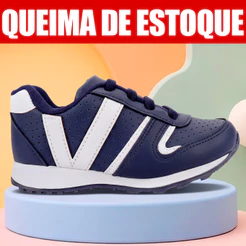 Tenis Infantil Menino Masculino Volta As Aulas Escolar Sapato Calçado Club Happy