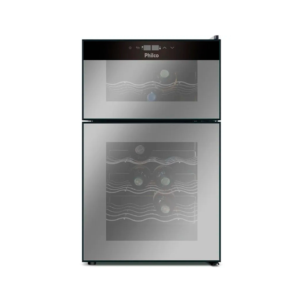 Imagem Adega Climatizada Philco 24 Garrafas 69l Pad24dz Preto - Bivolt