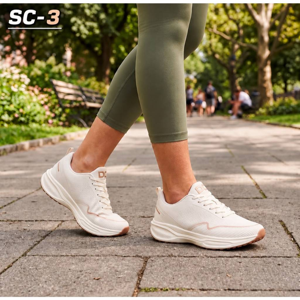 Tênis DL Esportivo Masculino Feminino Confortável Leve Respirável Corrida Academia Caminhada Musculação Dia a Dia