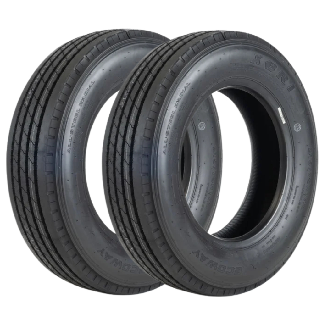 Kit 2 Pneus 215/75 R17.5 XBRI Ecoway 16PR 135/133J Aro 17.5 LISO / DIRECIONAL