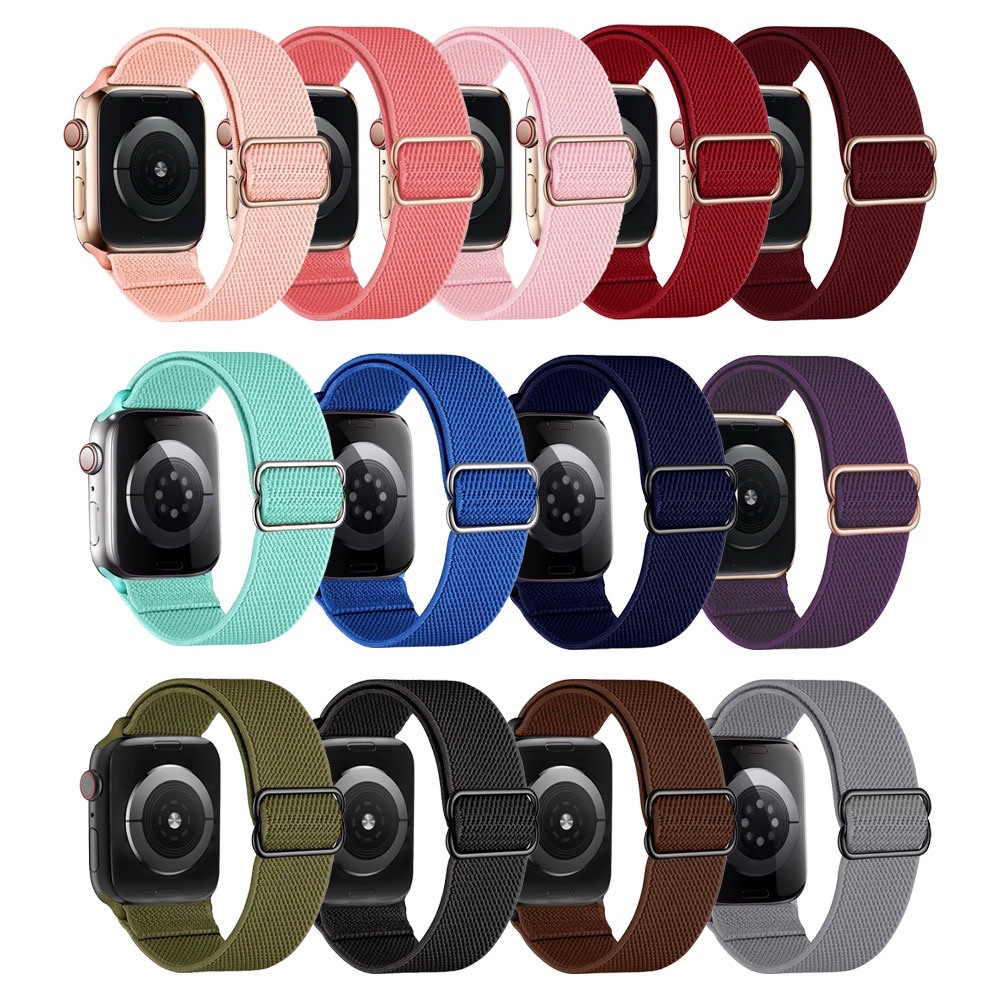 Pulseira Nylon Solo Compatível com Apple Watch - NÃO É O RELÓGIO