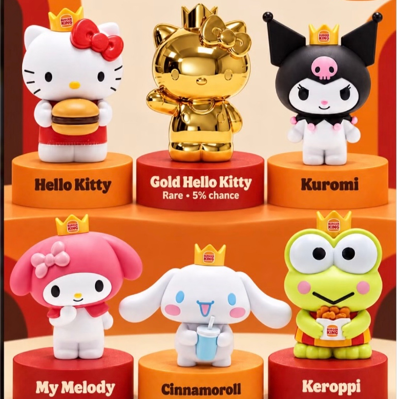 HELLO KITTY COLEÇÃO BURGUER KING 2026