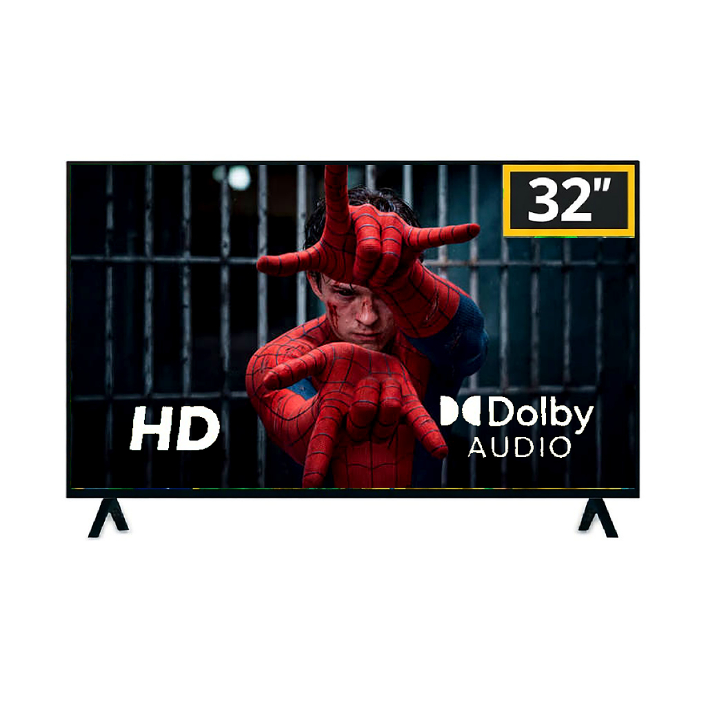Smart TV 32" Led HD Wifi HDMI Android TV Netflix YouTube 100/240V