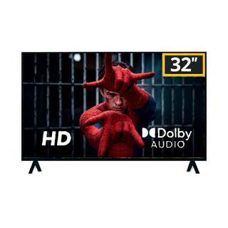 Smart TV 32" Led HD Wifi HDMI Android TV Netflix YouTube 100/240V