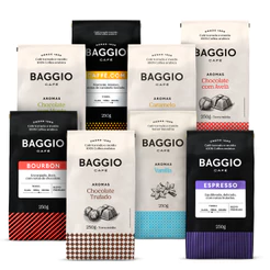 Baggio Café Kit Moídos Master 2kg (8x250g) Coleção Completa