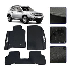 Jogo de Tapete Emborrachado Para Duster 2012 2013 2014 2015 Kit Automotivo