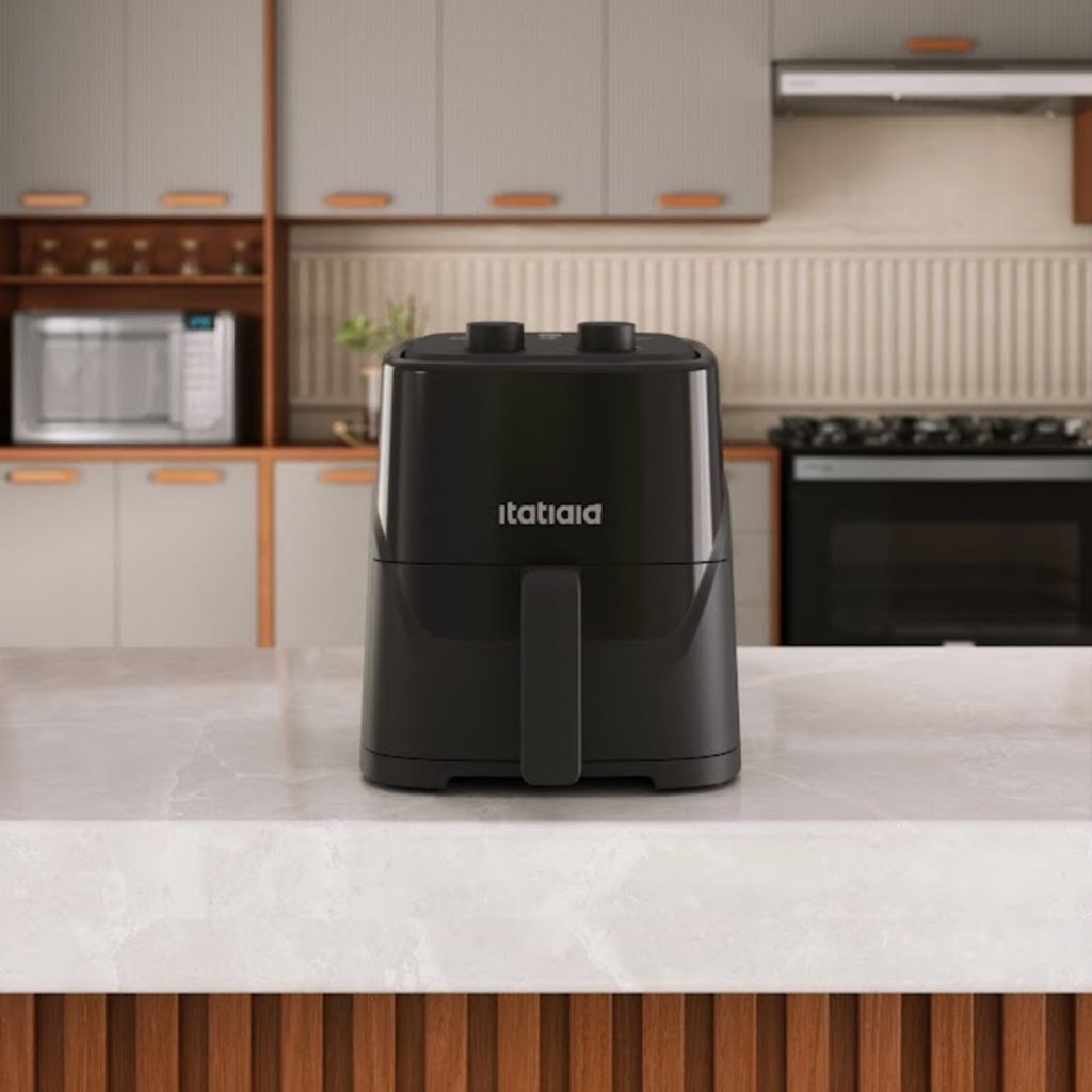 Fritadeira Air Fryer Itatiaia 3,5 Litros 127V Sem Óleo Timer Temperatura Até 200 Graus