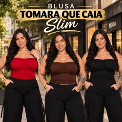 Blusa Blusinha Tomara Que Caia Feminina Blusa Casua Verão Blusa com Forro no Busto