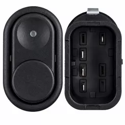 BOTÃO INTERRUPTOR VIDRO ELÉTRICO UNIVERSAL 4 PINOS