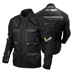JAQUETA MOTOQUEIRO PARKA GP TECH EXPLORER ADV IMPERMEÁVEL