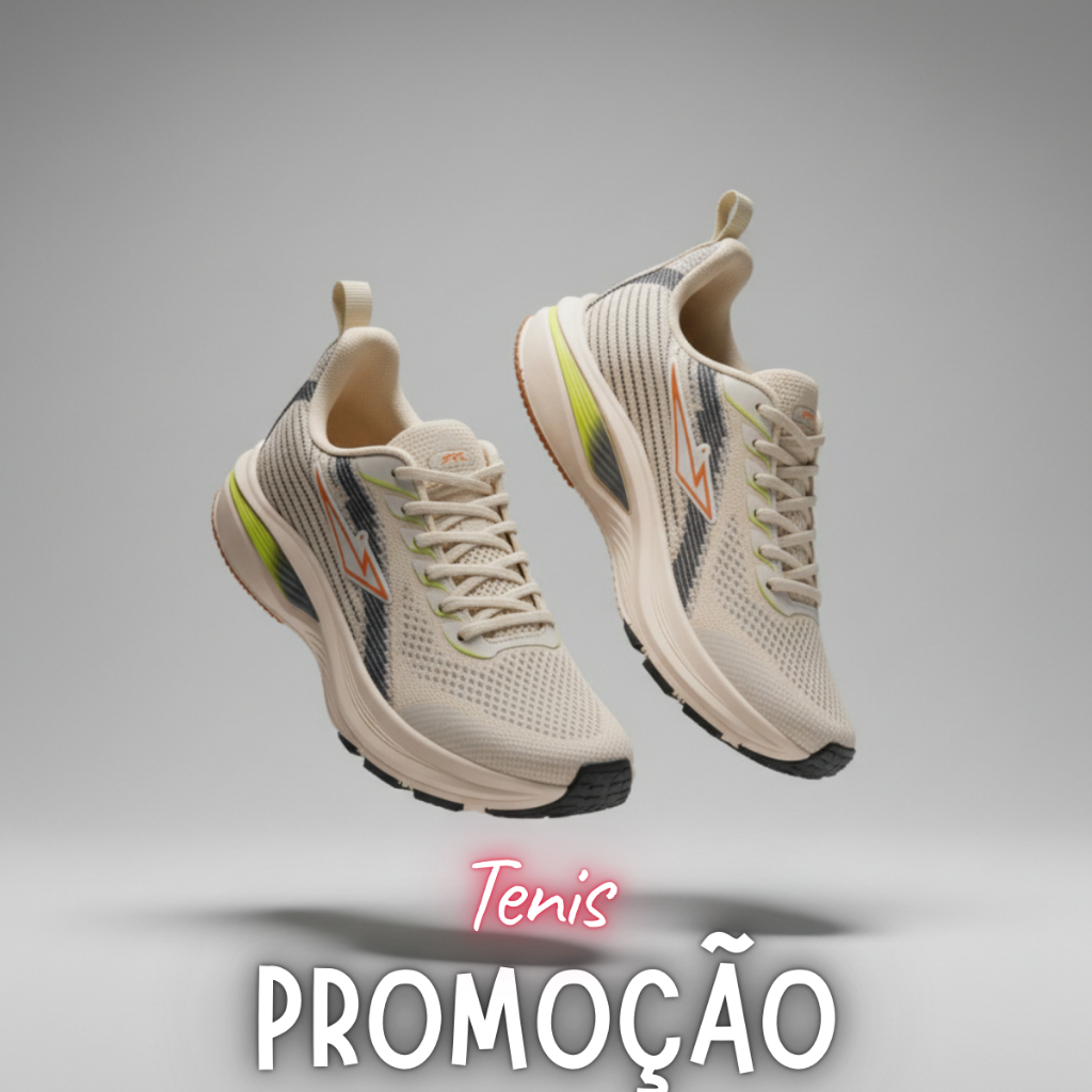 Tênis Feminino Leve e Confortável para Corrida e Academia Estiloso em Oferta na Shopee