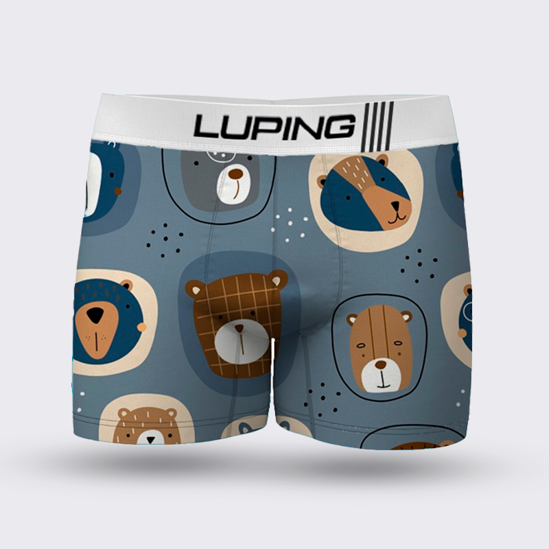 Cueca Boxer Infantil Confortável Forro 100% Algodão Microfibra Macia Ideal para o Dia a Dia