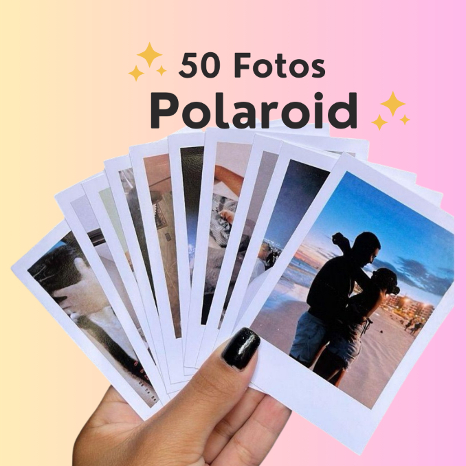 50 FOTOS POLAROID | Tamanho 7x10