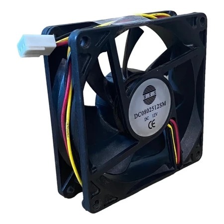 Cooler Ventuinha P/gabinete Industrial Dc0802512sm 12v