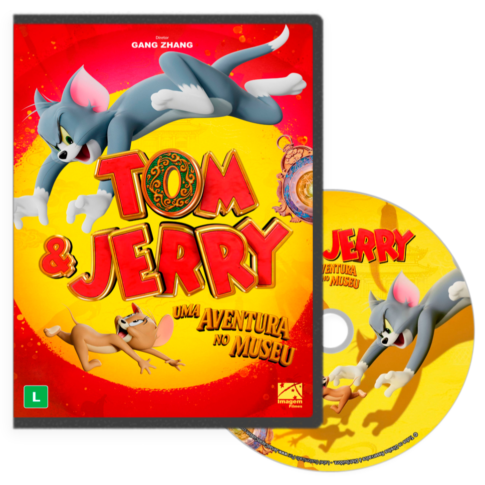 DVD - Tom & Jerry - Uma Aventura No Museu (2026) (Dublado)