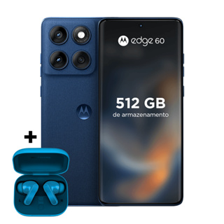 Kit Motorola Edge 60 + Fone Moto Buds Bass - 512GB 24GB (12GB RAM+12GB Ram Boost) Tela Quad-Curve moto AI 50MP Sony em Oferta na Shopee