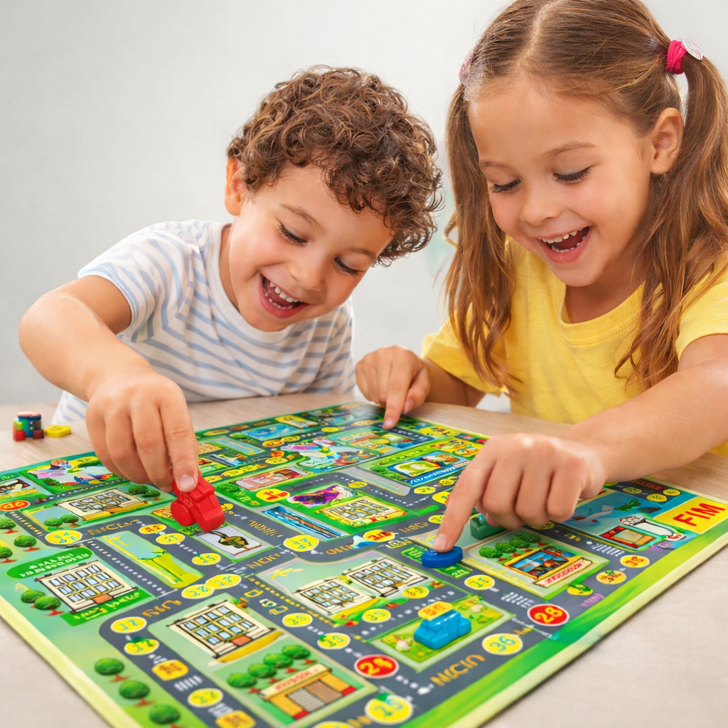 Jogo De Tabuleiro Clássico Estratégia Diversão Em Família