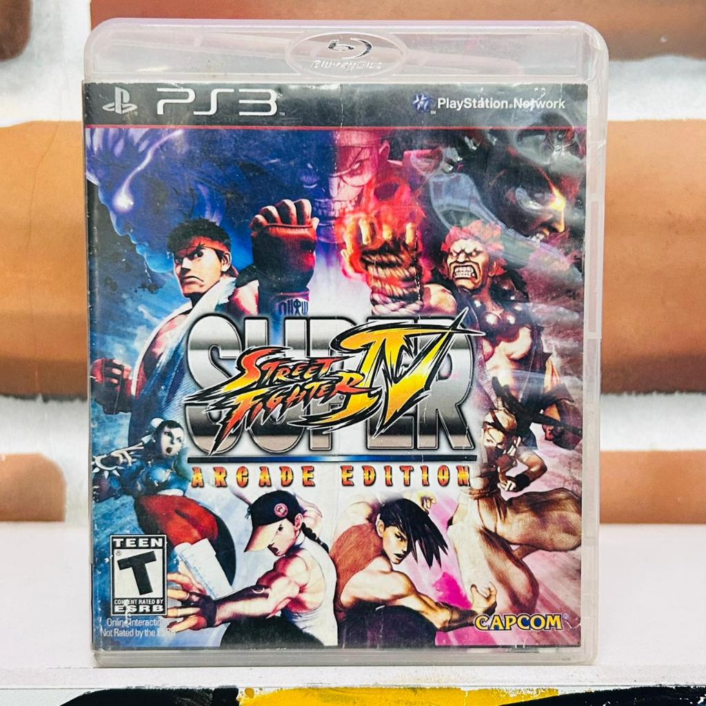 Super Street Fighter IV Arcade Edition Mídia Física Seminovo PS3