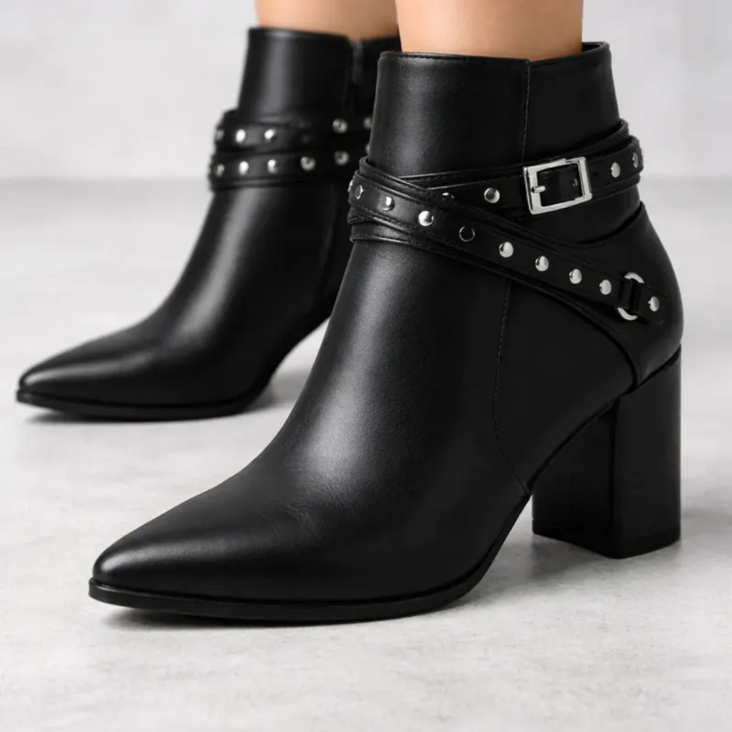 Bota Bico Fino Feminina Ramarim Confortável Forrada Original