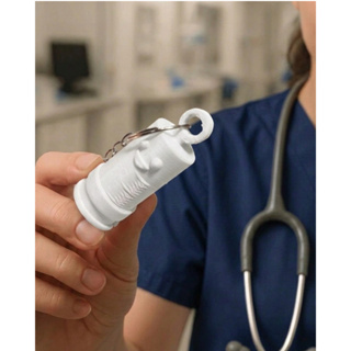 Chaveiro Para Enfermagem Abridor de Ampola  (Carinhas) em Oferta na Shopee