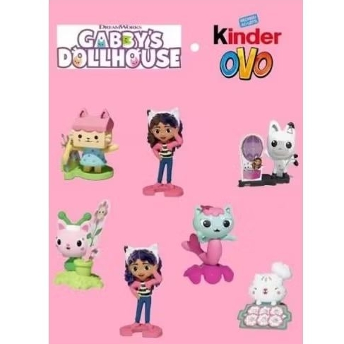 Brinquedo Kinder Ovo - Casa Mágica da Gabby
