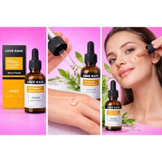 Sérum Lové Rain Vitamina C-10 VC-10 novo produto em Oferta na Shopee