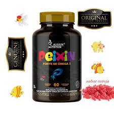 Omega 3 Kids Crianças Mastigável Cereja Peixin 60 comprimidos mastigaveis sabor cereja