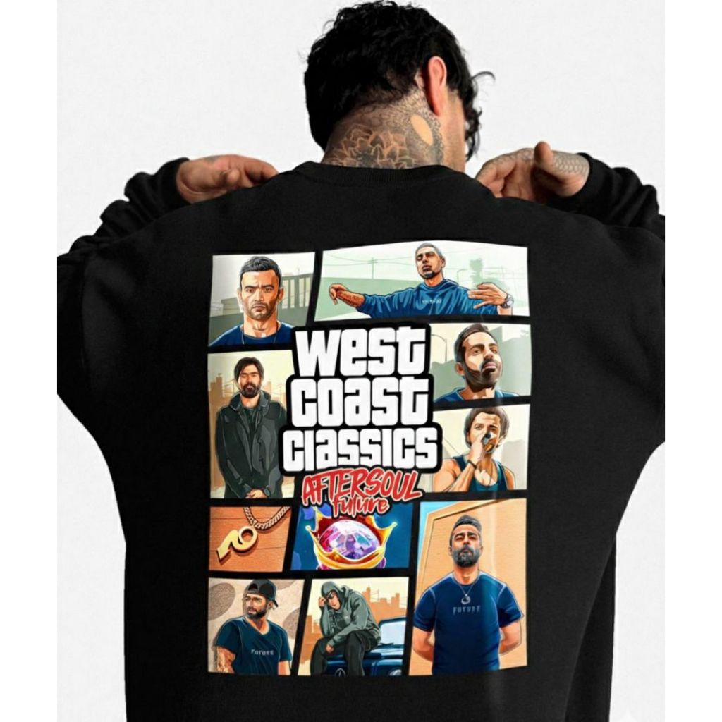 Moletom Careca 3 Cabos Westh Coat Classics Aftersoul Unissex Plus Size P ao G3