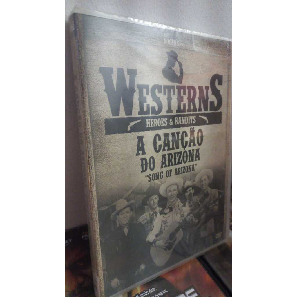 Dvd (Lacrado) A canção do Arizona Songs Of faroeste Westerns Bang bang Roy Rogers Trigger george gabby haves
