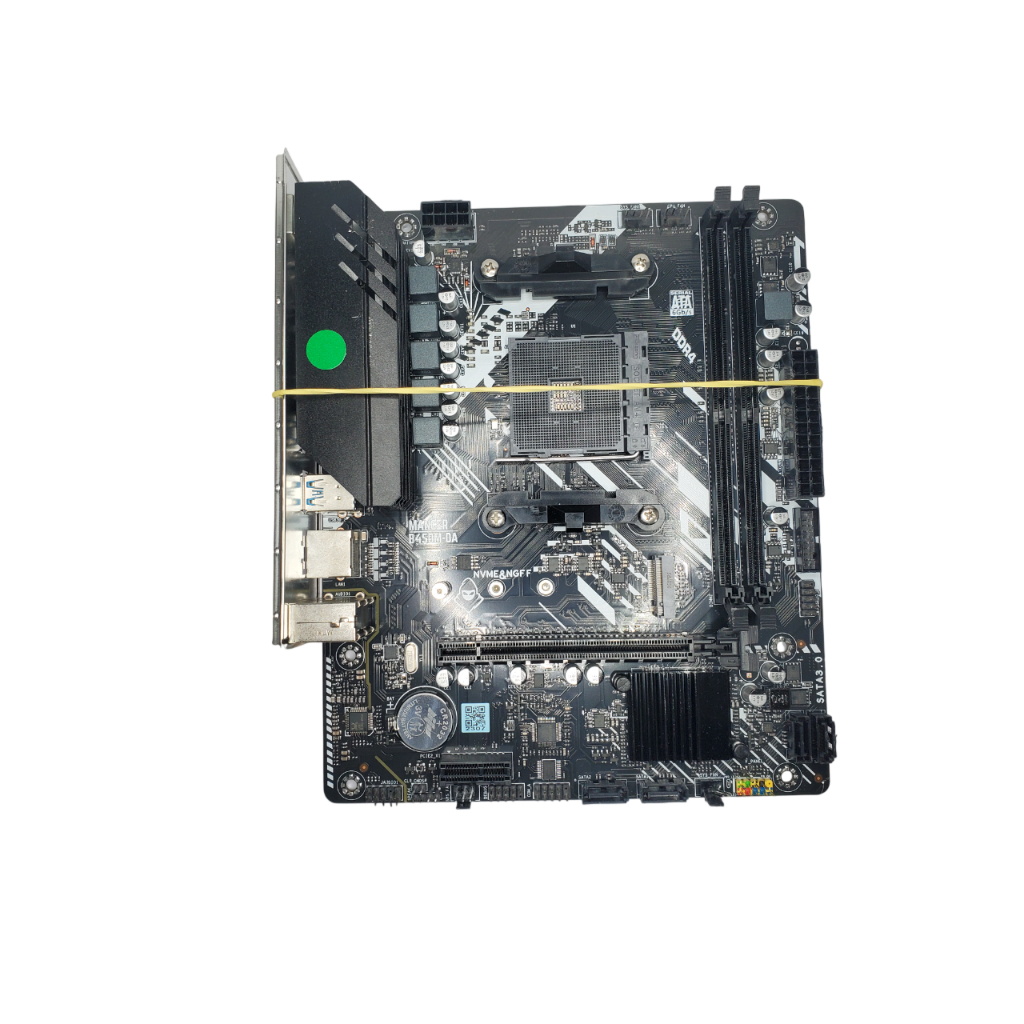 Placa Mãe Mancer B450m-da Am4 Ddr4 mATX NVMe – Apenas Placa Espelho I/o — R$ 399,00 em Shopee