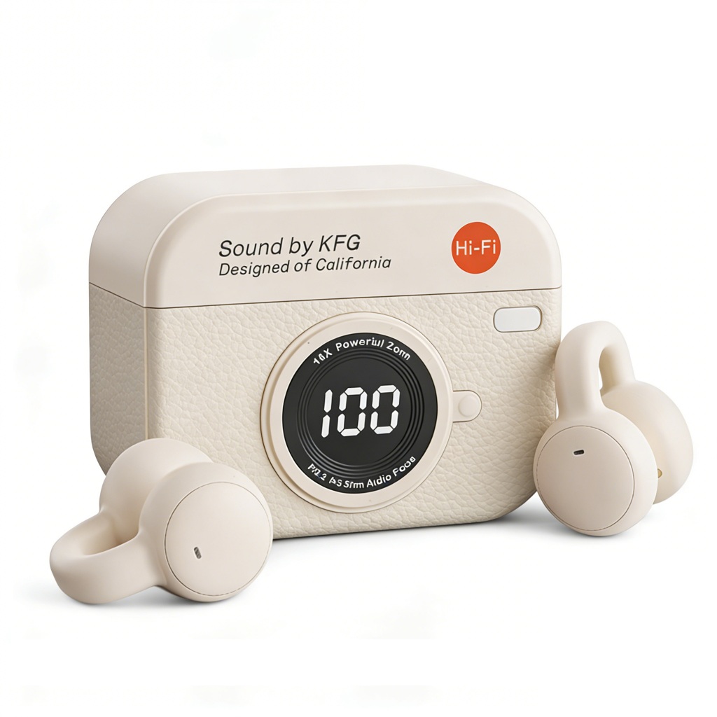 Fones de Ouvido Q87 TWS Bluetooth Sem Fio Earclip Tela LED Baixa Latência Para Jogos em Oferta na Shopee