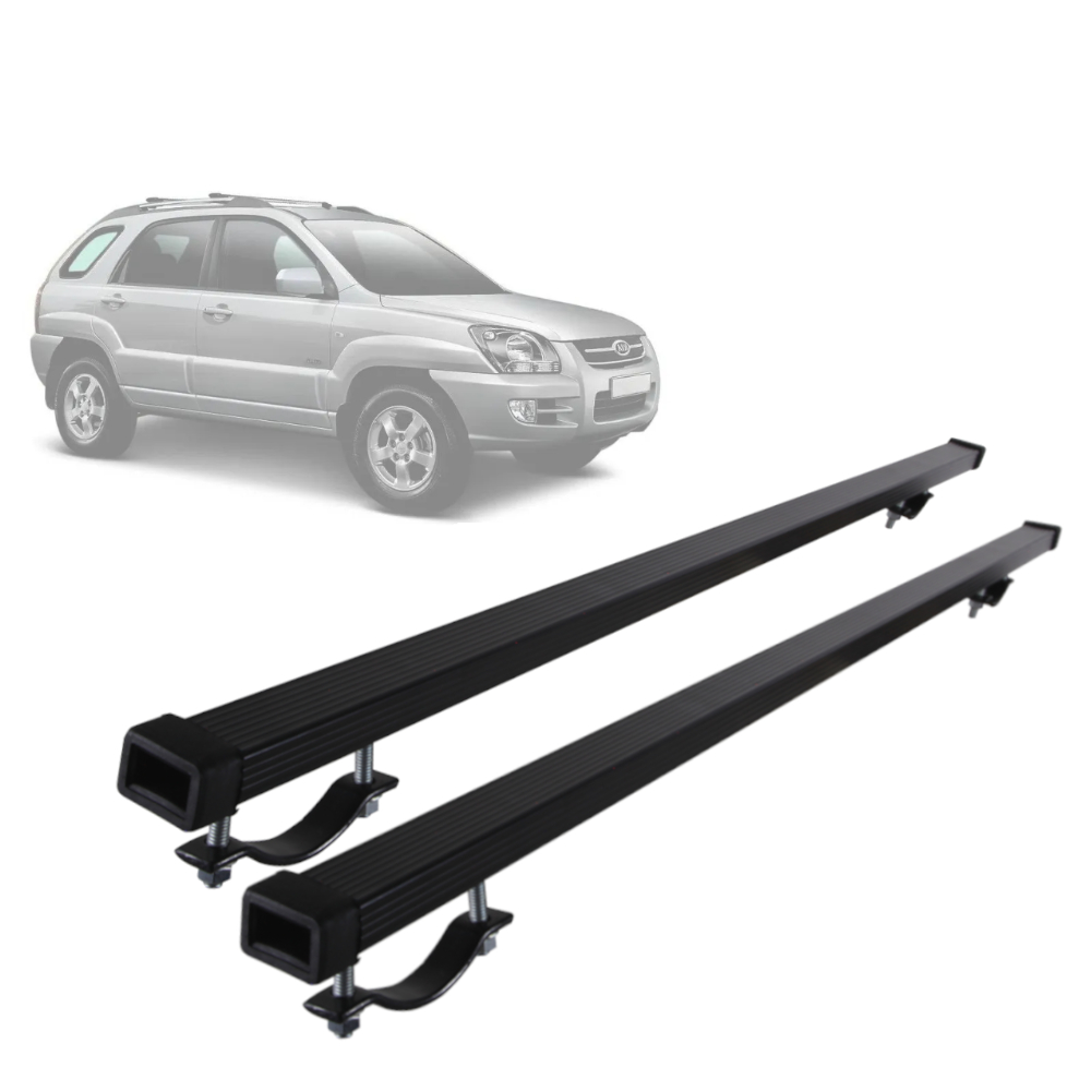 Rack Travessa Kia Sportage 2005-2010 Bagageiro Steel Racks Aço Resistente 60kg