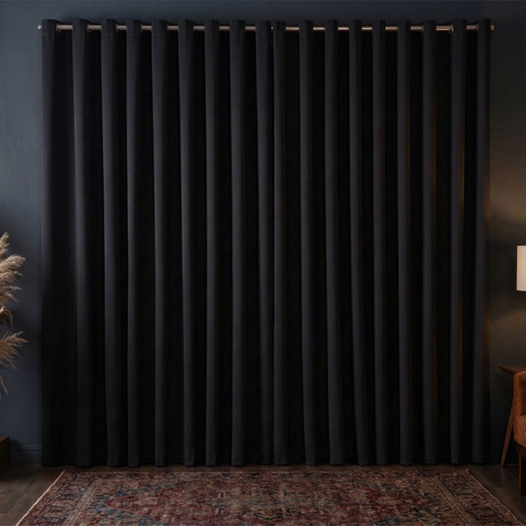 Cortina Tecido Blackout Corta Luz Para Sala Quarto 5,00x2,80 Promoção em Oferta na Shopee