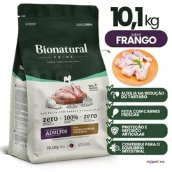 Ração Bionatural Prime Frango Cães Raças Pequenas 10,1kg