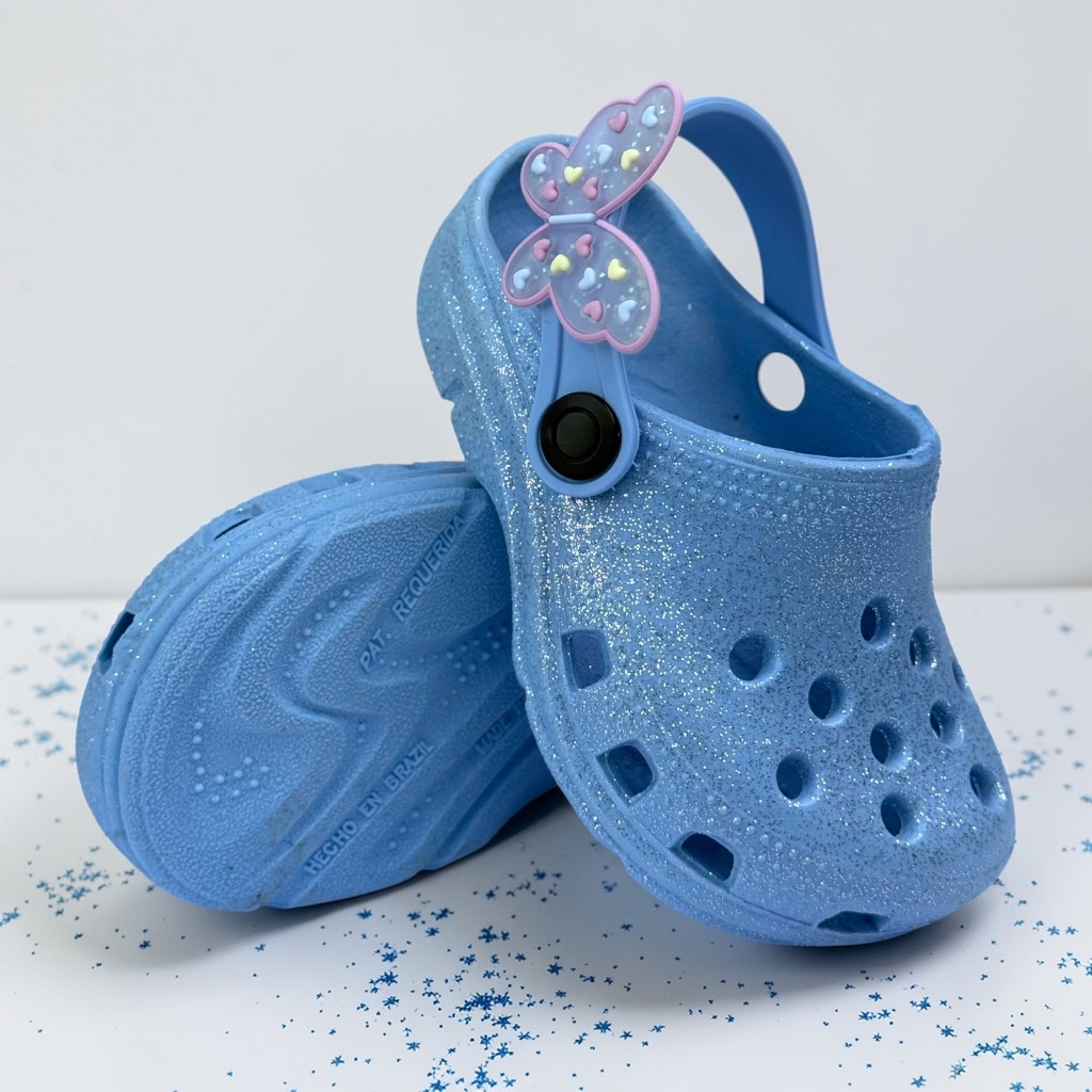 Babuche Infantil para Meninas com Brilho Glitter em Oferta na Shopee