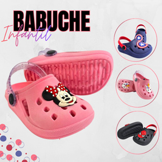 Babuche Infantil Sandália Chinelo Menina e Menino Confortável Leve Macio Barato Envio Imediato em Oferta na Shopee