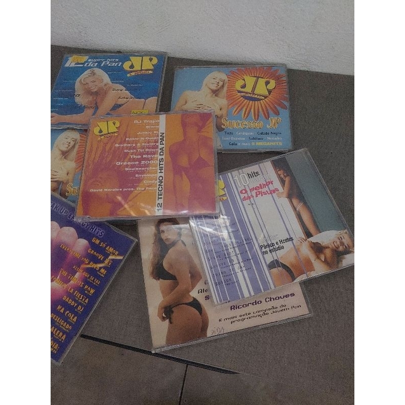 CDs Colecao Revista Jovem Pan Varios Volumes Originais Dance House Pop Rock Anos 90 e 2000