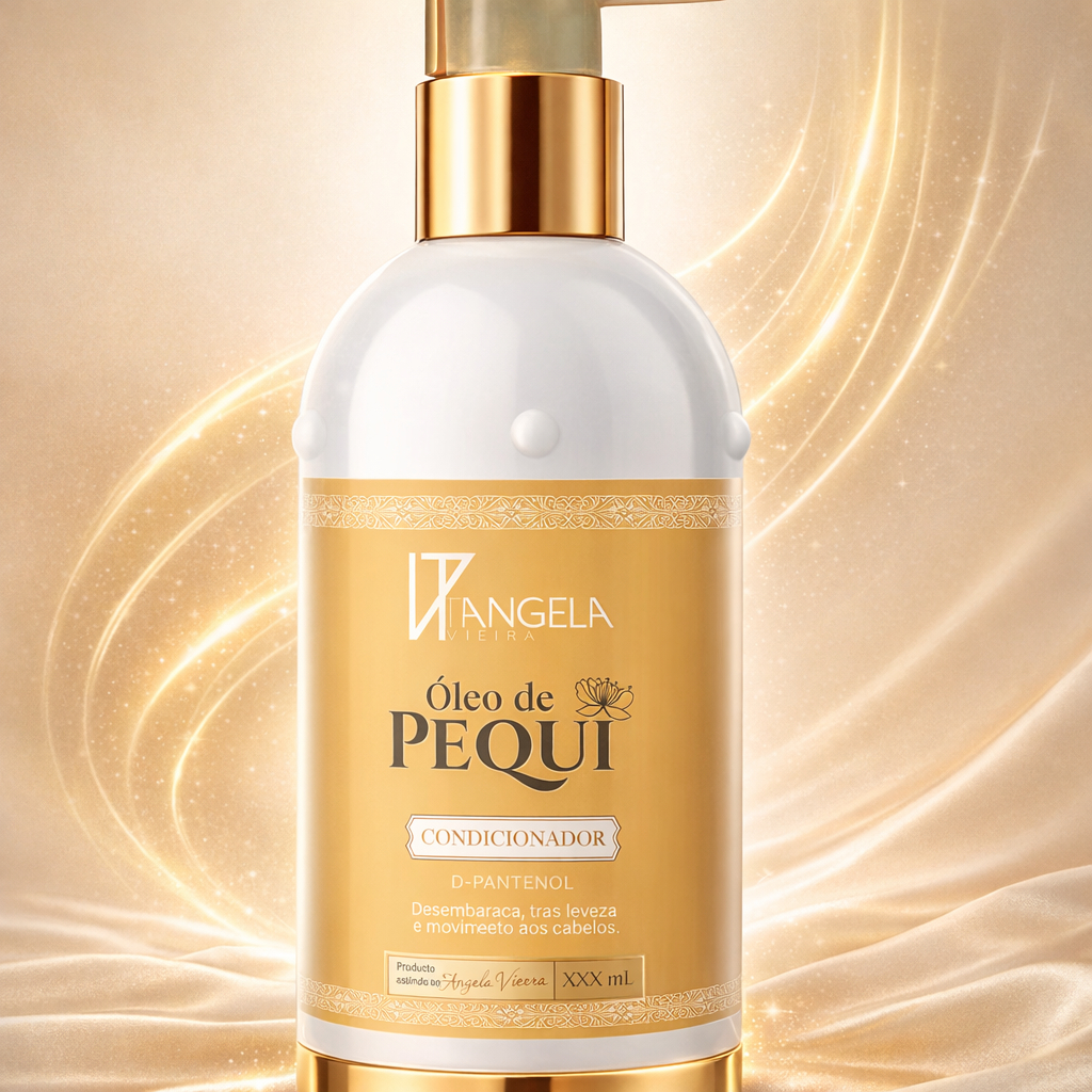 Condicionador Todos Tipos de Cabelo Oleo De Pequi Hidratação Intensa Fortalecimento