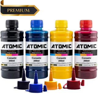 Kit 1 Litro Tinta para Epson Ecotank Série L L110 L3250 L3210 L4260 L5290 L6270 L5190 L6171 Atomic em Oferta na Shopee