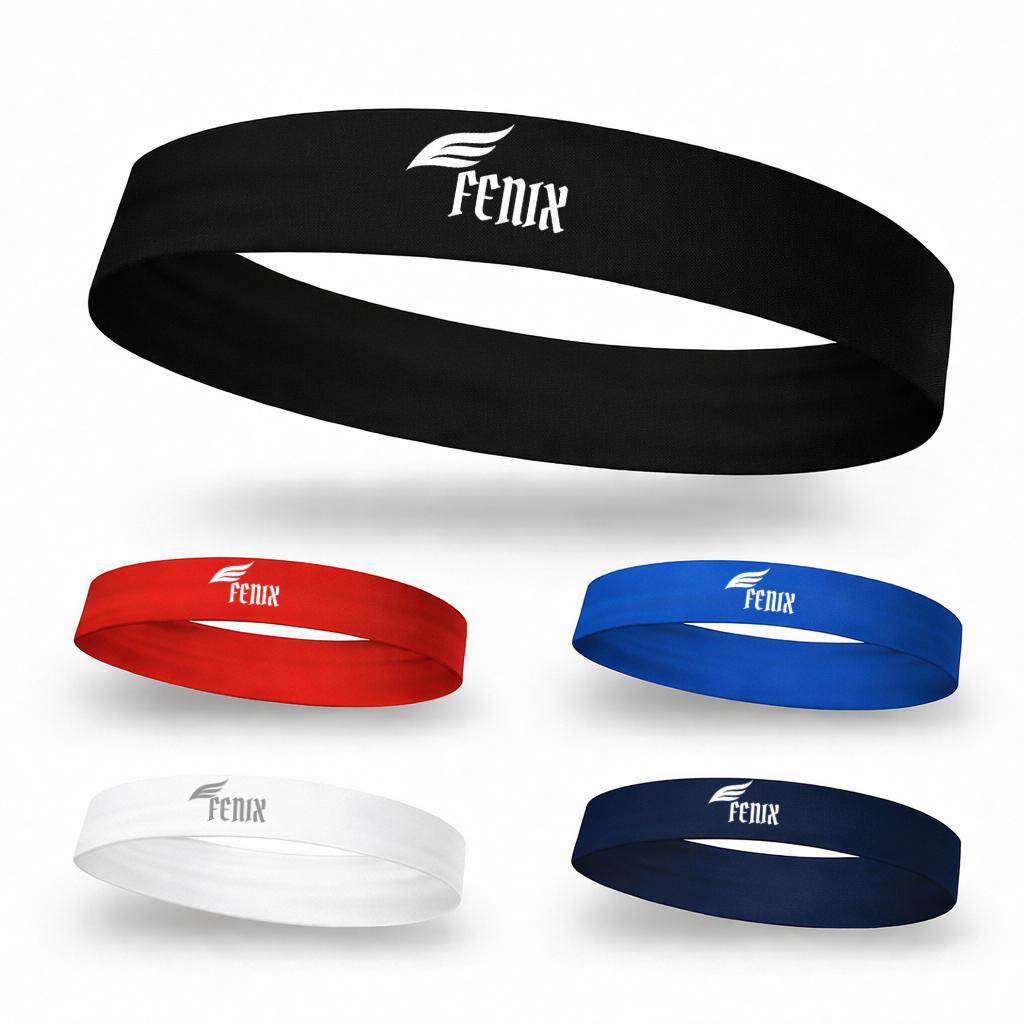 Kit com 3 testeiras anti suor faixa para cabelo envio em 24h esportes fenix em Oferta na Shopee