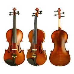 Violino Profissional Vk659 4/4 Ajustado Por Luthier Konig Fosco Vintage Completo
