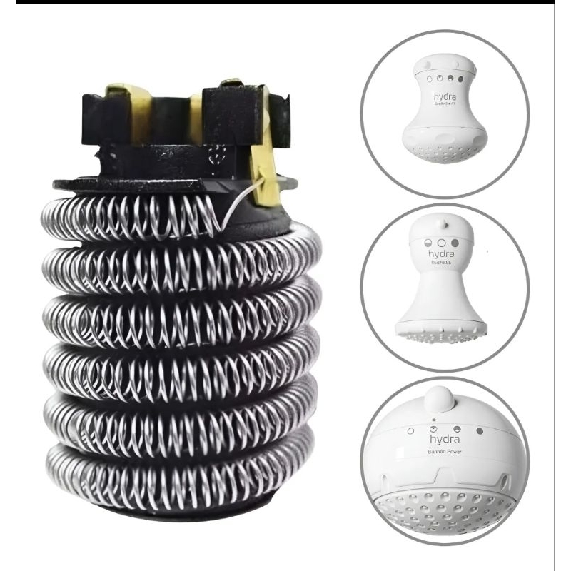 Kit 2 Resistência de chuveiro 220V Tipo Corona FEMA