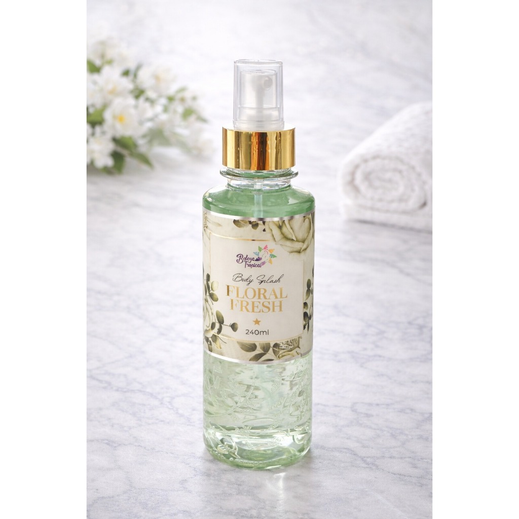 Body Splash Feminino Perfume Corporal Cheiro Sofisticado e Marcante Dia a Dia 240ml