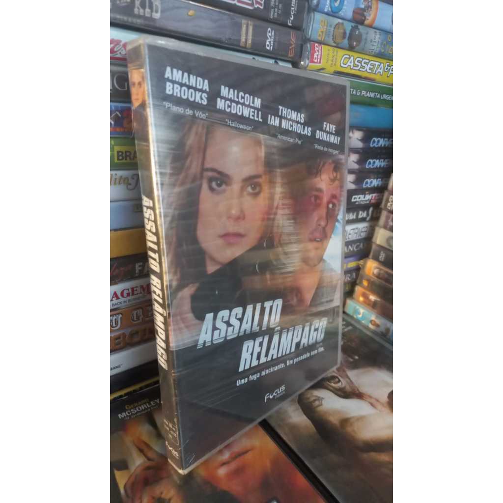 Dvd - Assalto Relâmpago - Amanda Brooks (lacrado)