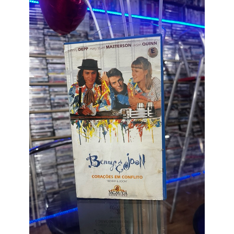 VHS “Benny & Joon - Coração em Conflito” - Johnny Depp, legendado